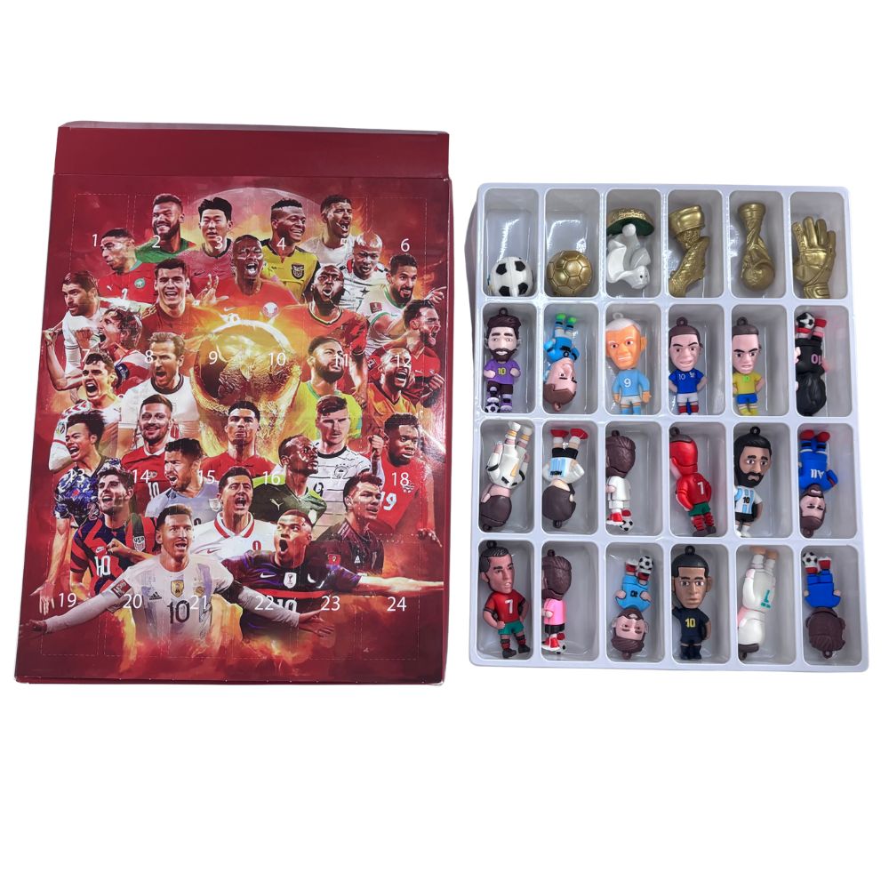 Advent Calendar Gift - Soccer 24 Days Advent Calendar Football