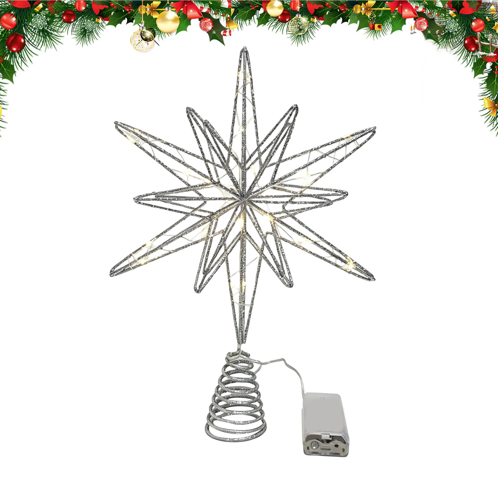 Star Tree Topper - Star Tree Topper Lighted Christmas Home
