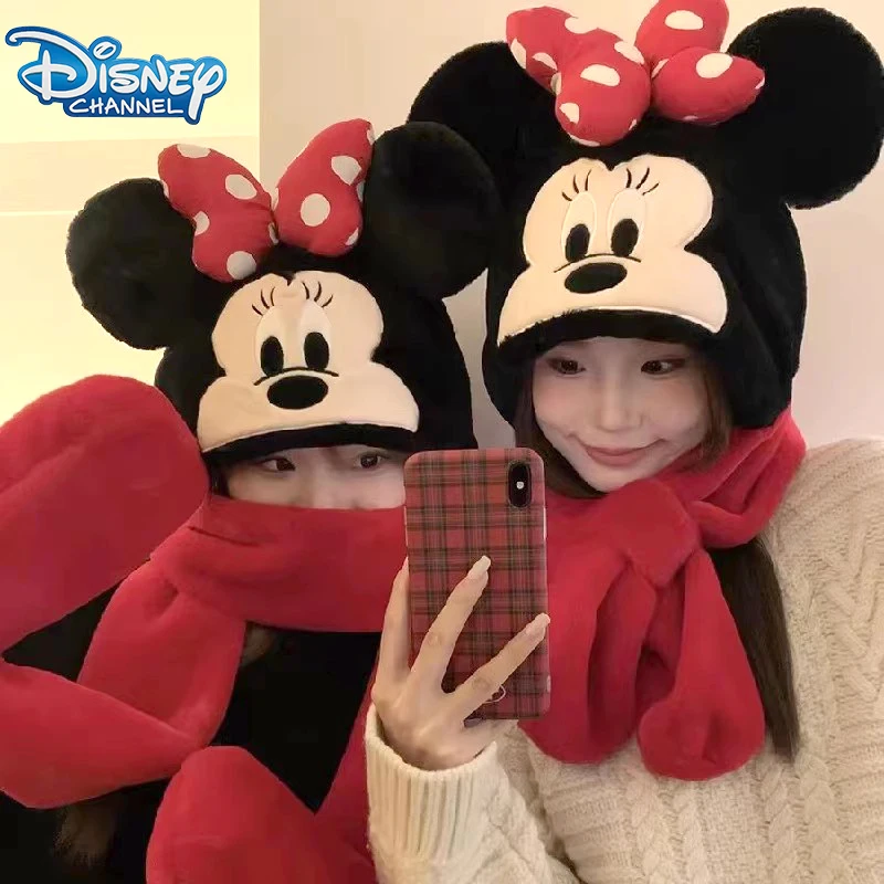 Disney Plush Mickey Minnie Mou - Santa Hat Plush ulasan dan harga