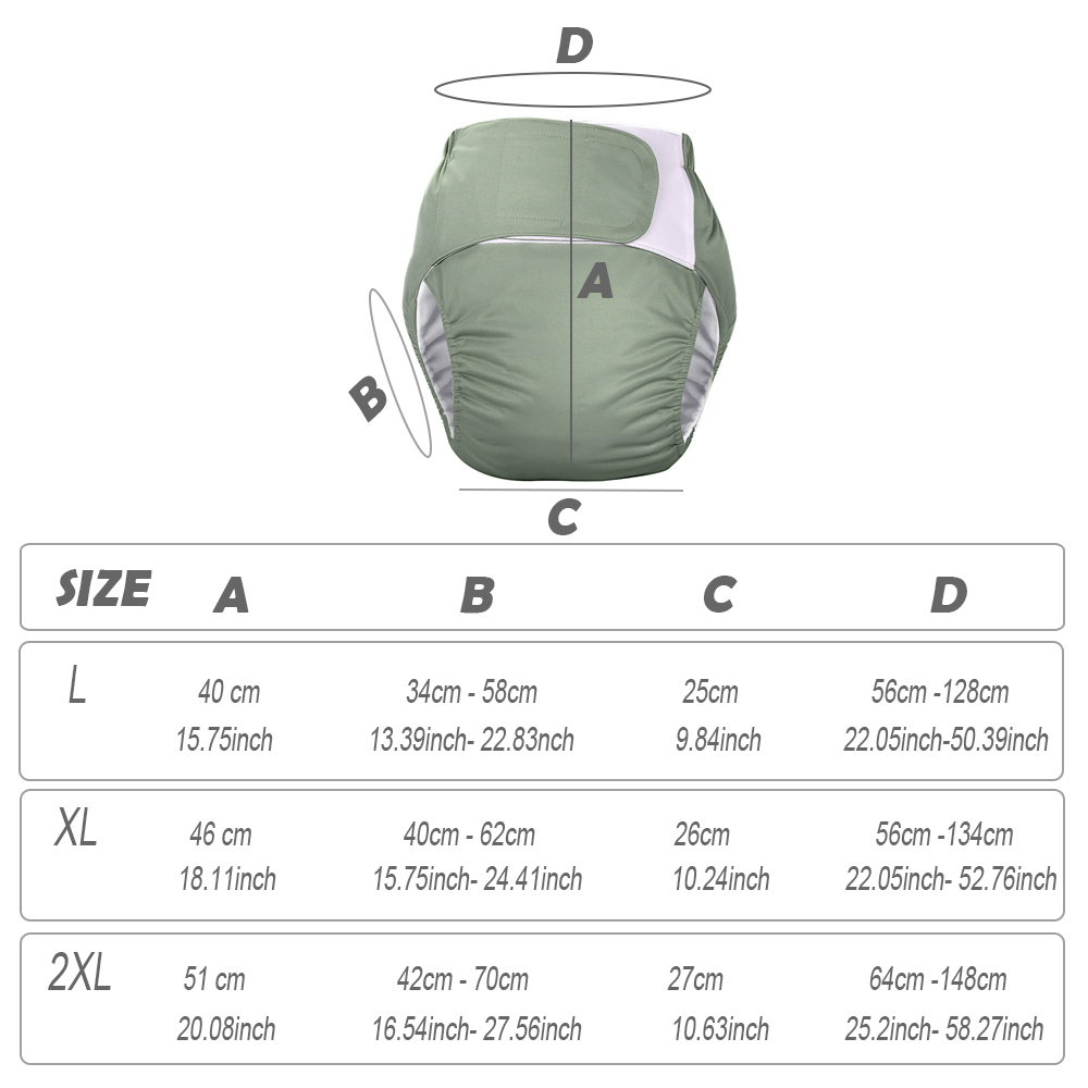 Plus Size Reusable Adult Diape - Pampers Diaper Premium Care ulasan dan harga