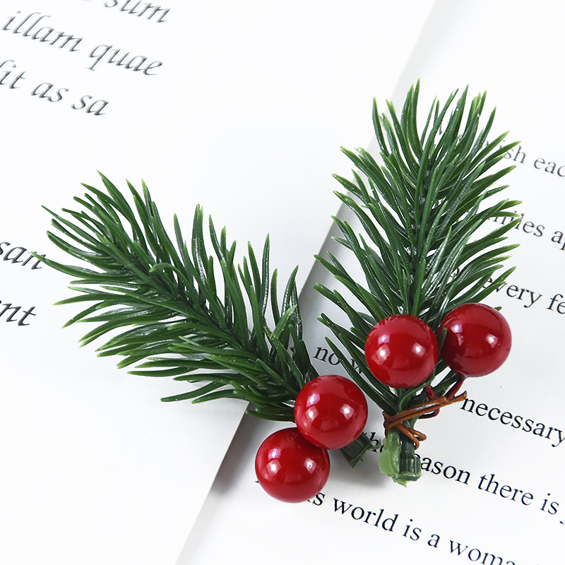 10pcs Christmas Berry Pine Con - Christmas Wreath Fake ulasan dan harga