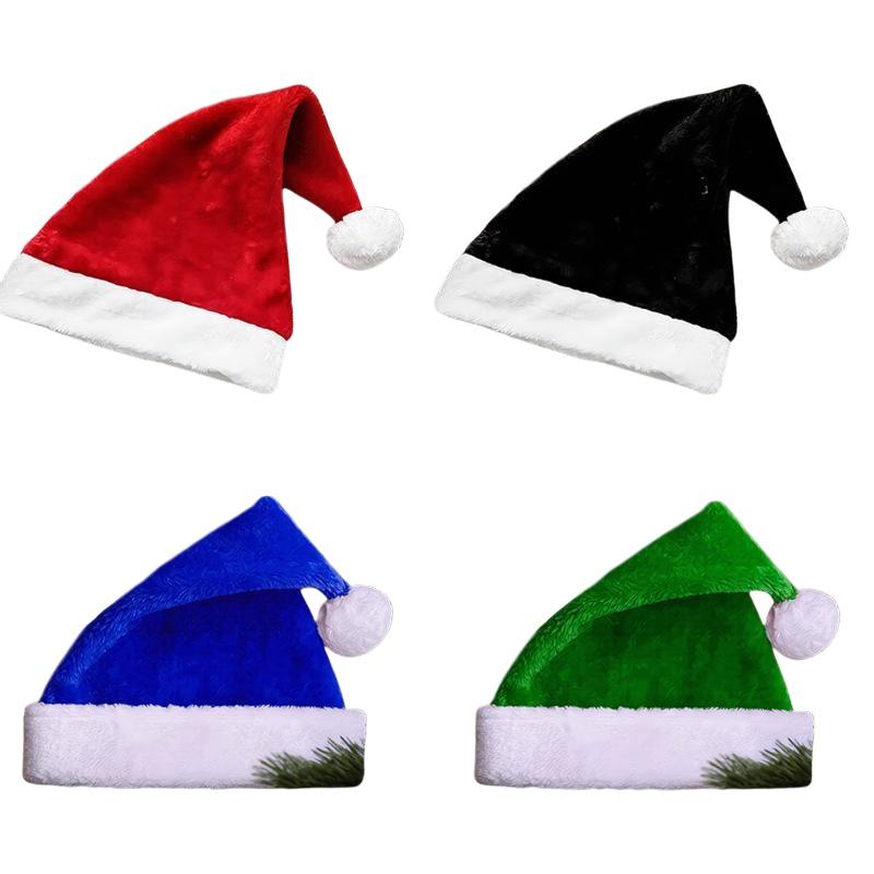 Soft Plush Christmas Santa Hat - Santa Hat Plush ulasan dan harga