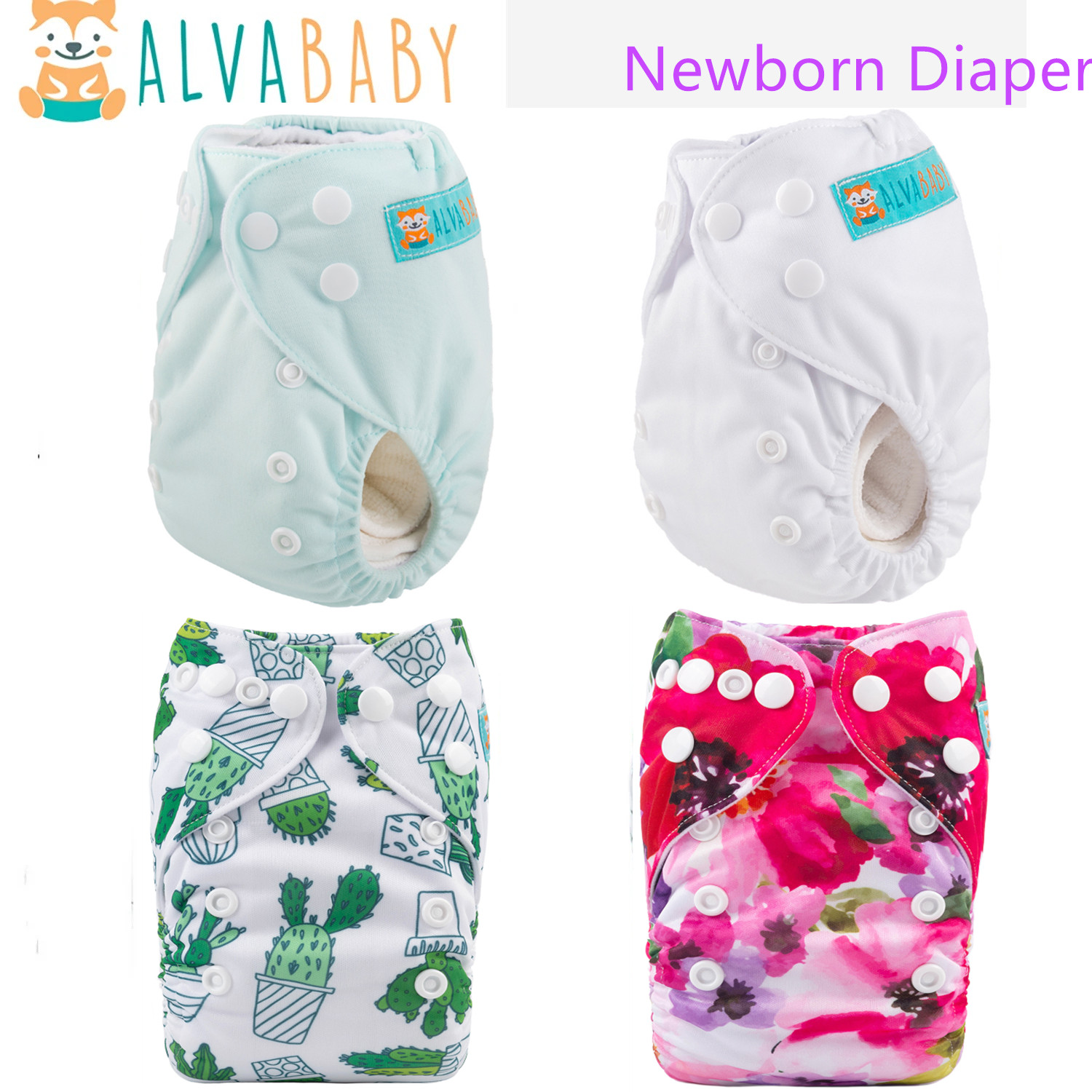 1pc ALVABABY Newborn Diaper fo - Pampers Diaper Premium Care ulasan dan harga