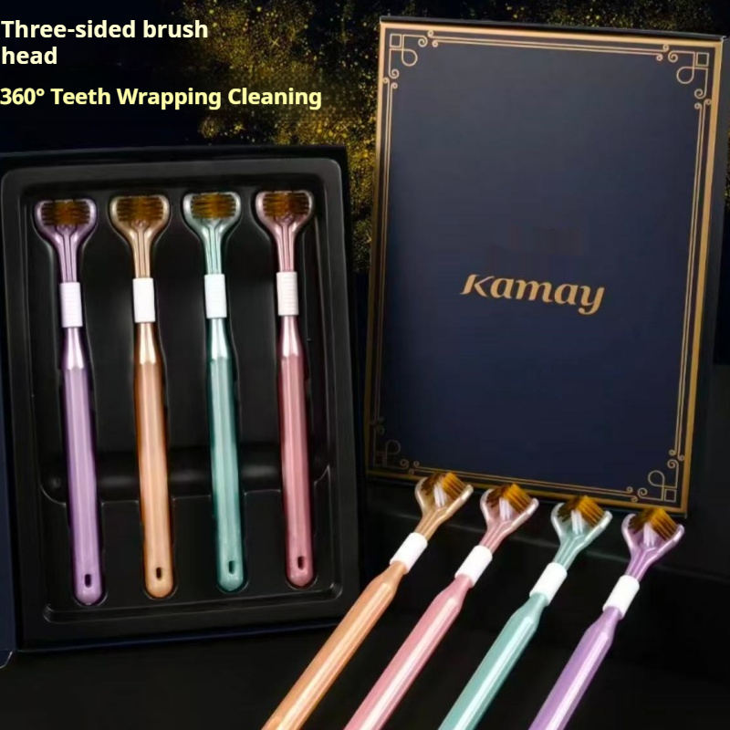 4-piece set of toothbrushes in - Gift Box Wrap Set ulasan dan harga
